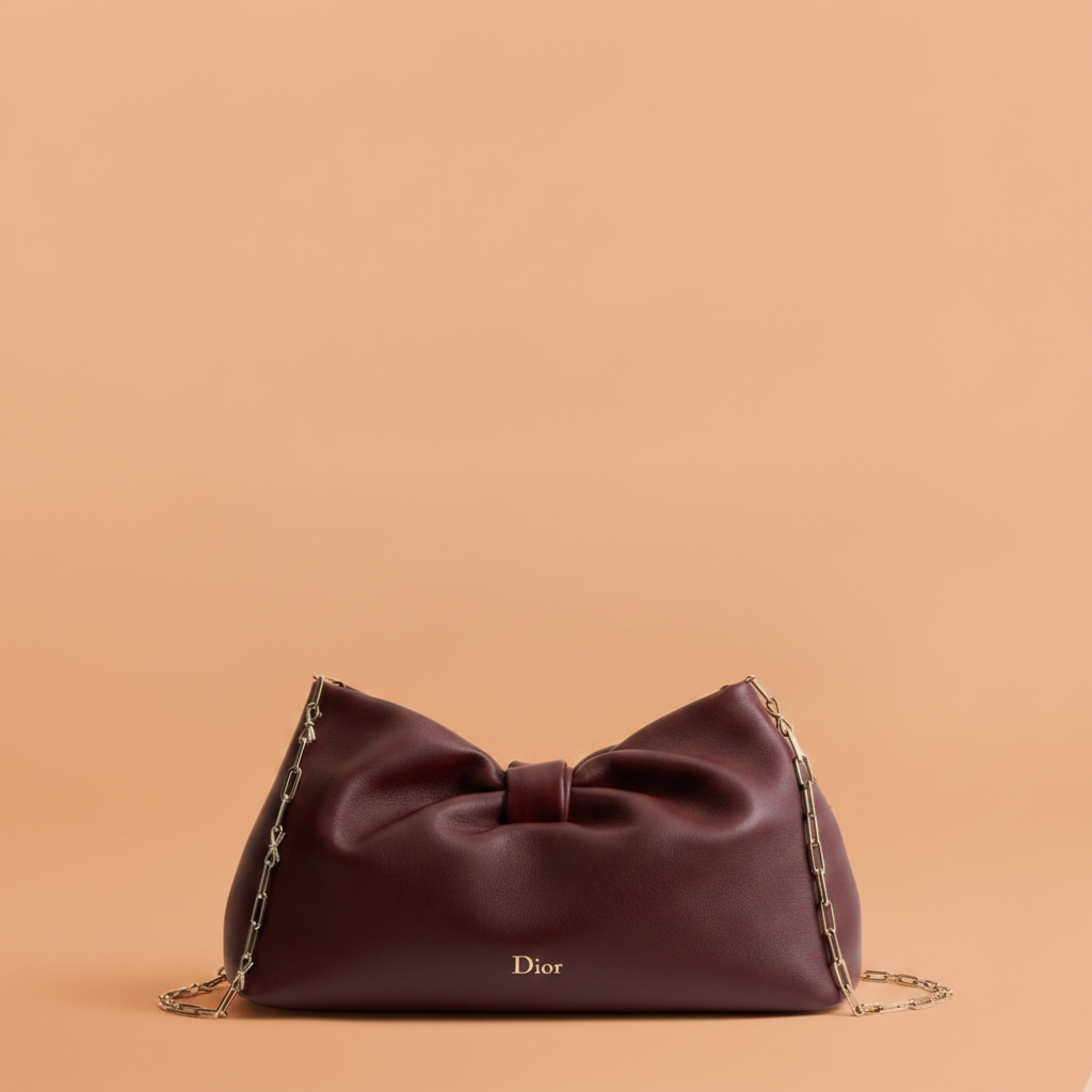 Dior Or Medium Dior Bow Bag