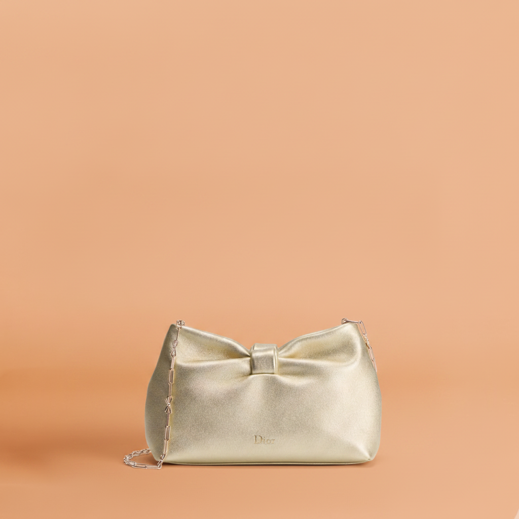 Dior Or Small Dior Bow Bag