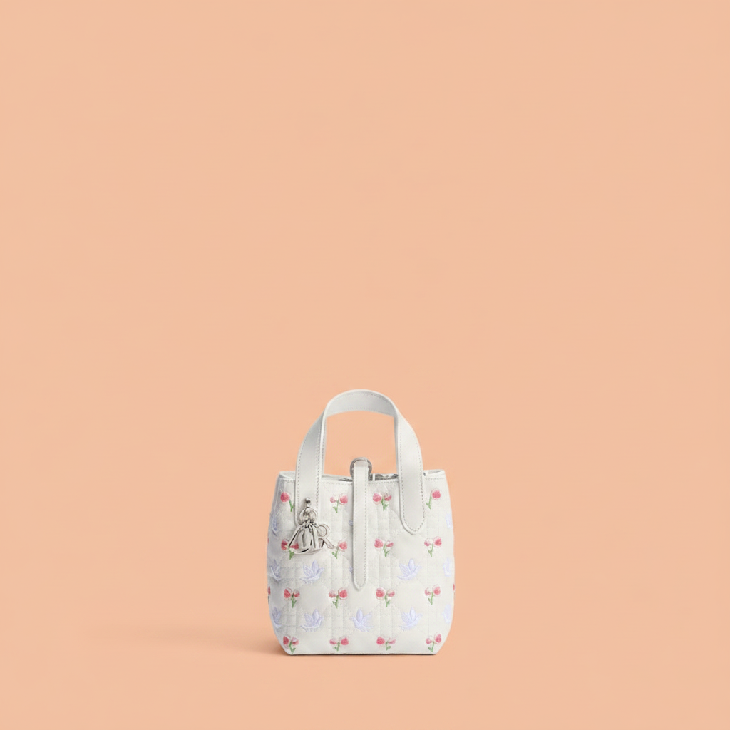 Dioramour Dior Toujours Vertical Nano Tote Bag