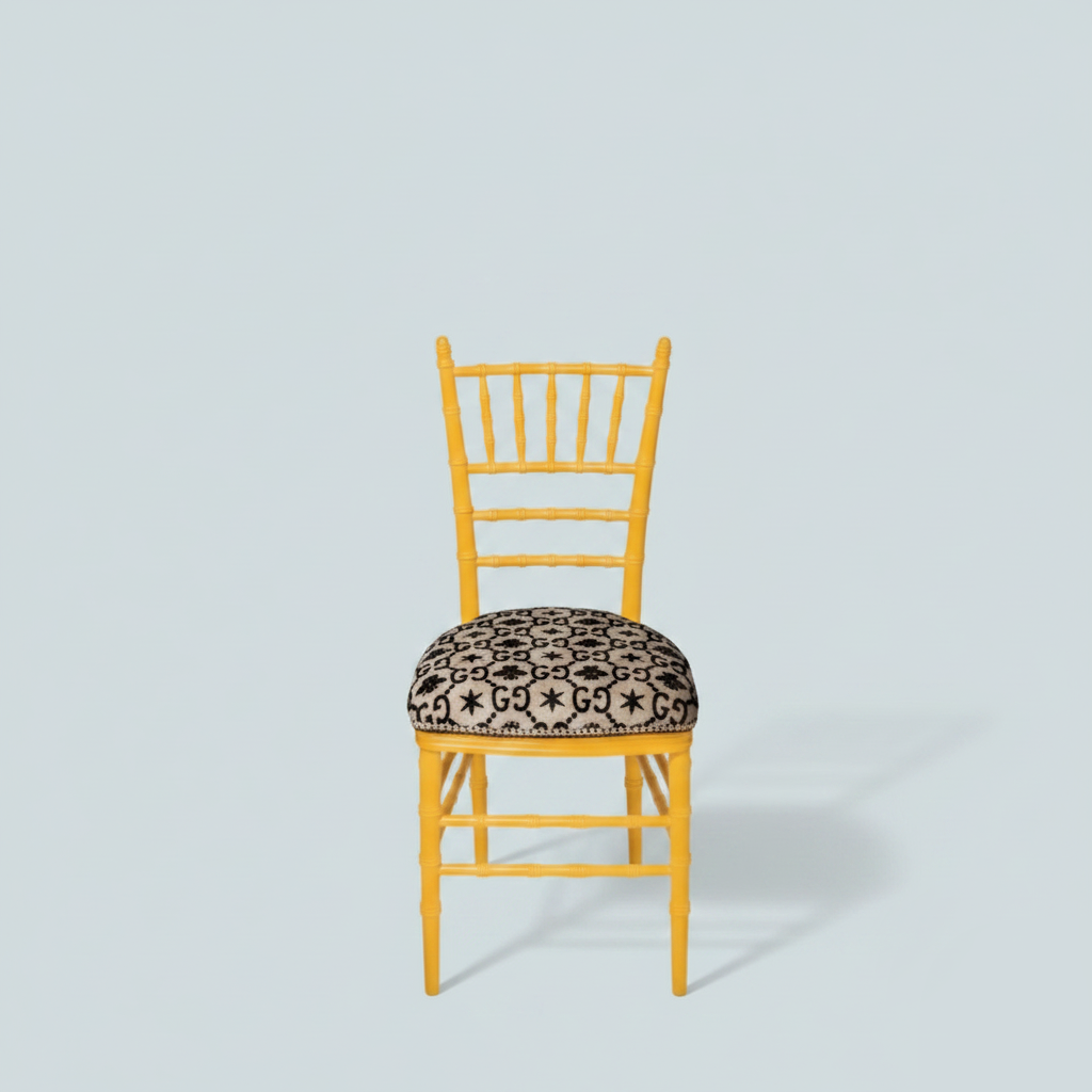 Gucci Chiavari chair with GG jacquard