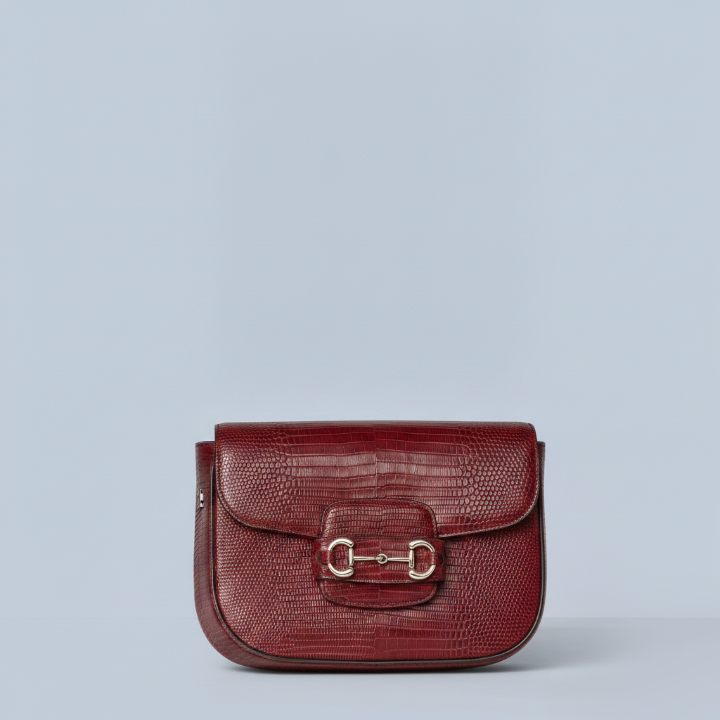 Gucci Horsebit 1955 lizard mini bag