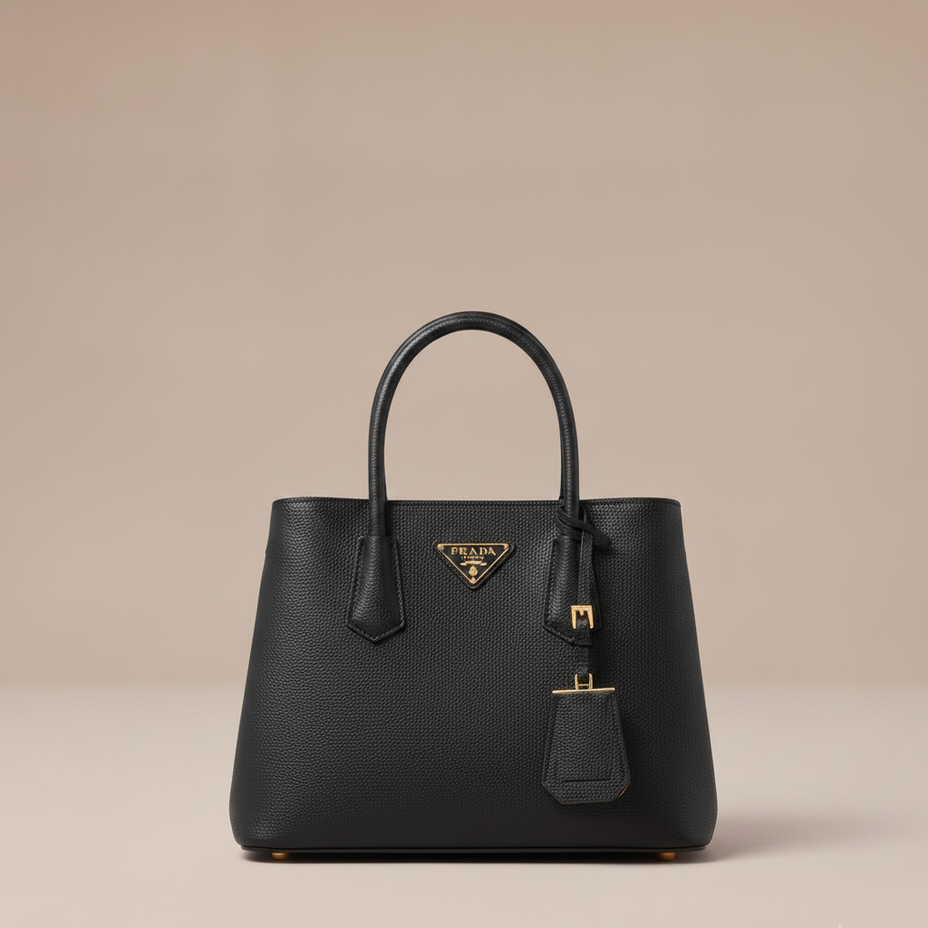 Prada Double medium Saffiano leather bag