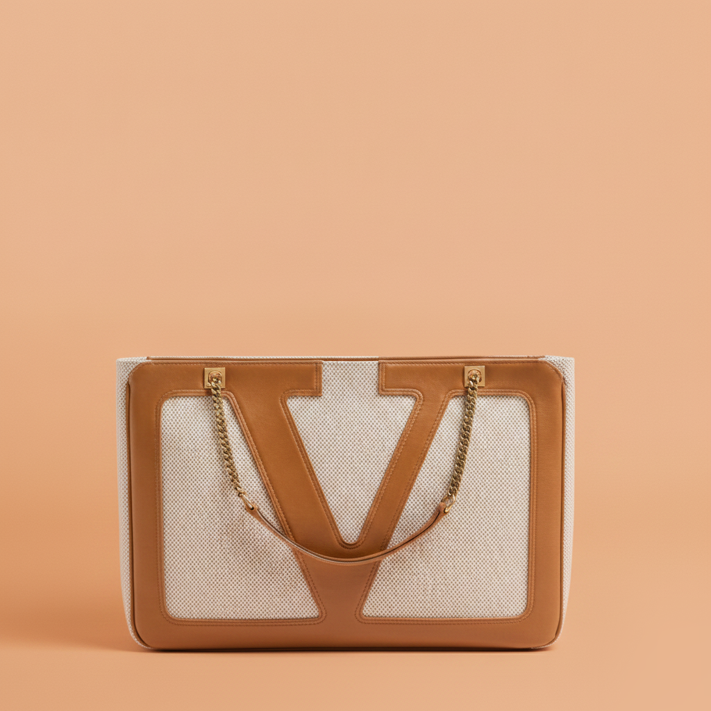 Valentino Garavani Viva Superstar Canvas Medium Tote