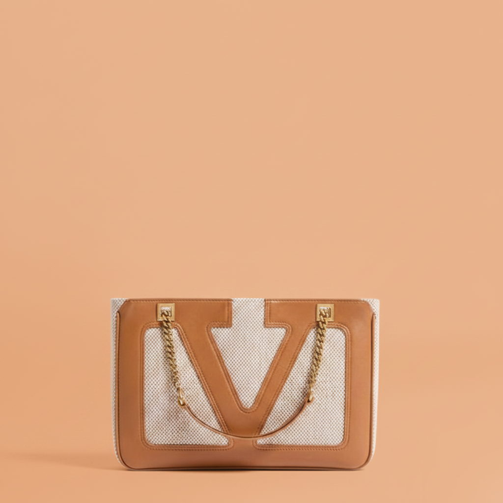 Valentino Garavani Viva Superstar Canvas Small Tote